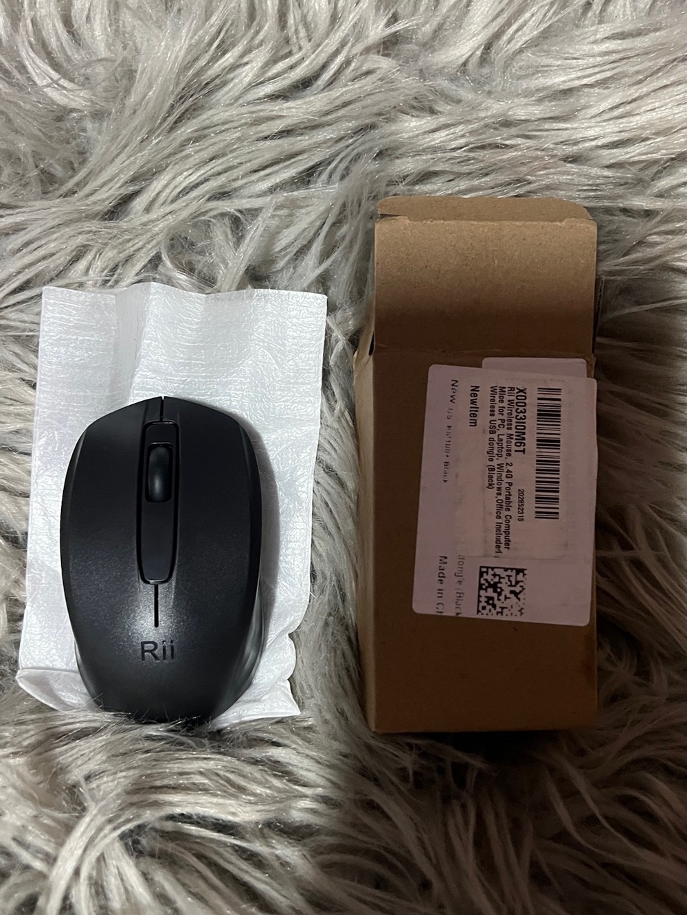Wireless Optical Mouse - Black